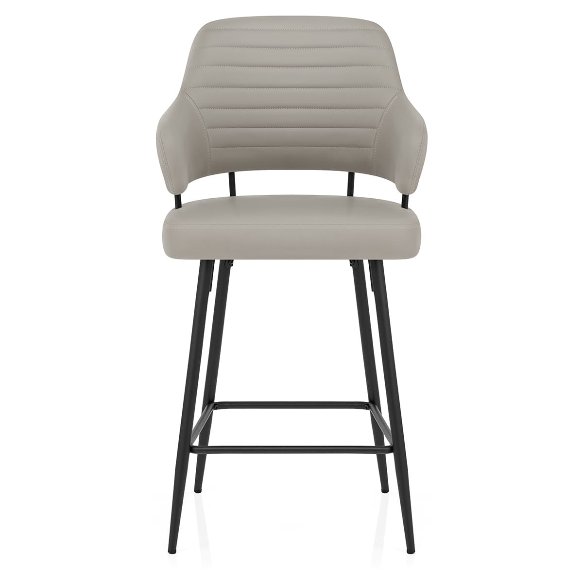 Barhocker Kunstleder  - Hampton Grau