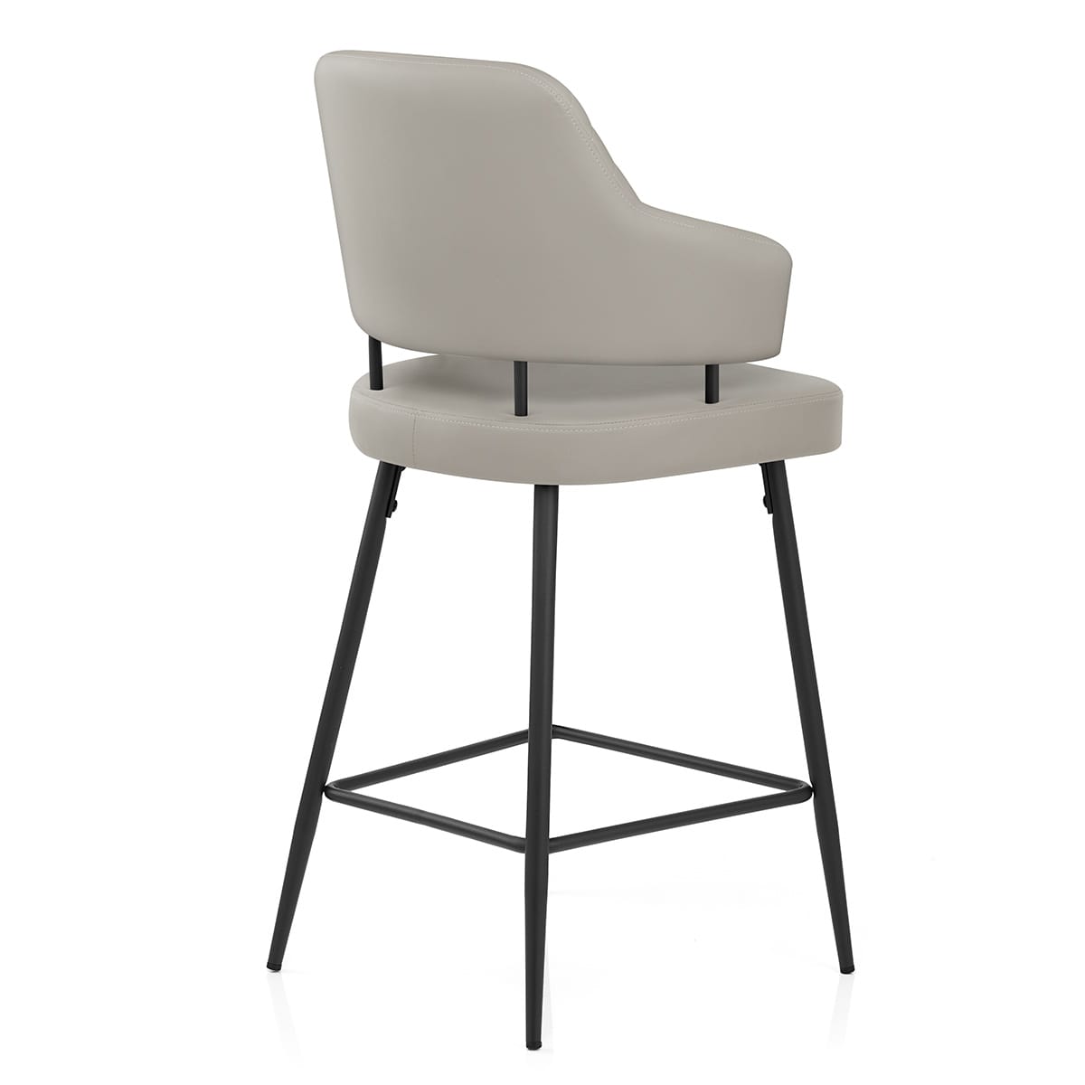 Barhocker Kunstleder  - Hampton Grau