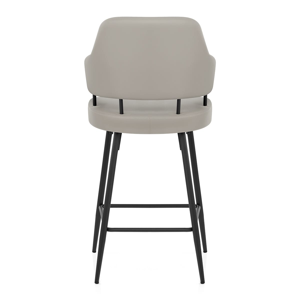Barhocker Kunstleder  - Hampton Grau