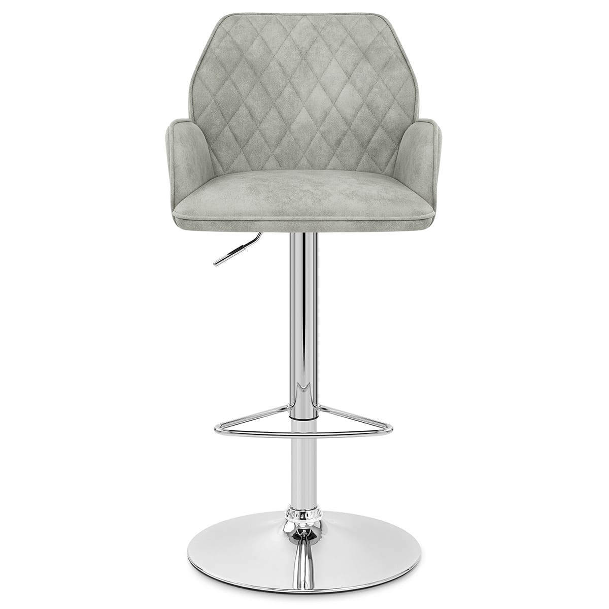 Sgabello Ecopelle - Harvard Grigio
