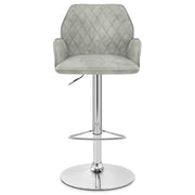 Sgabello Ecopelle - Harvard Grigio