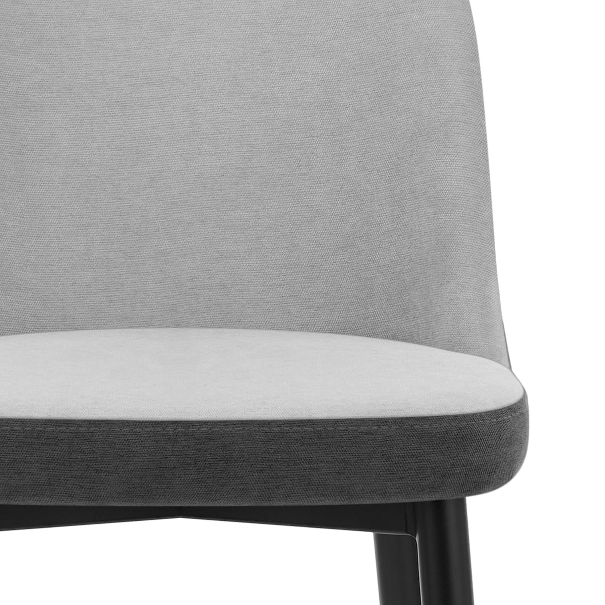 Sgabello Tessuto - Hudson Grigio