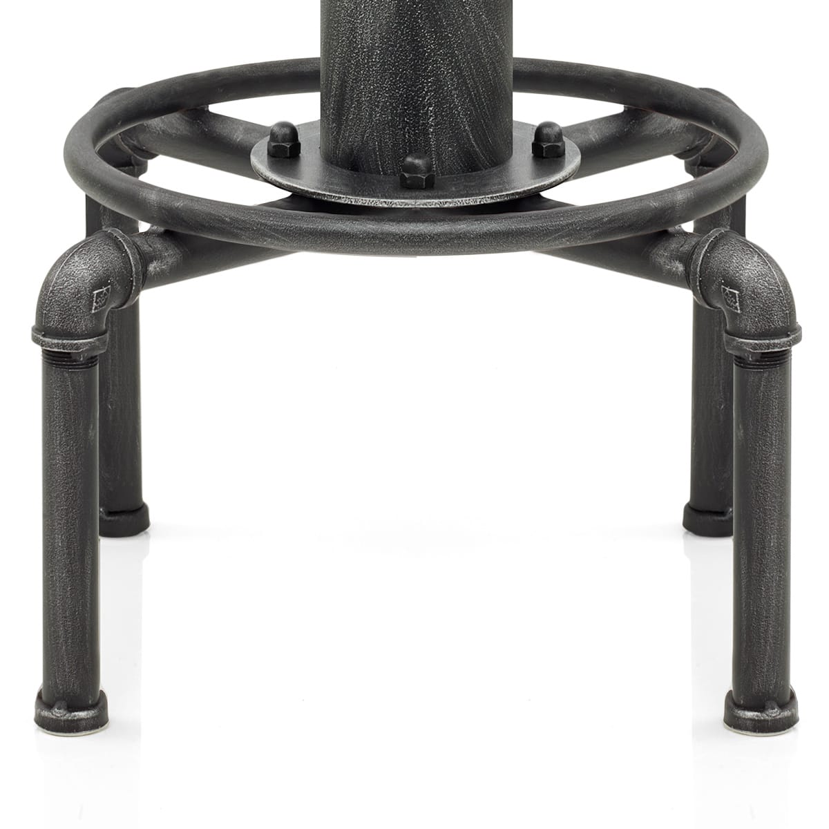 Barhocker Metallisch - Hydrant Holz