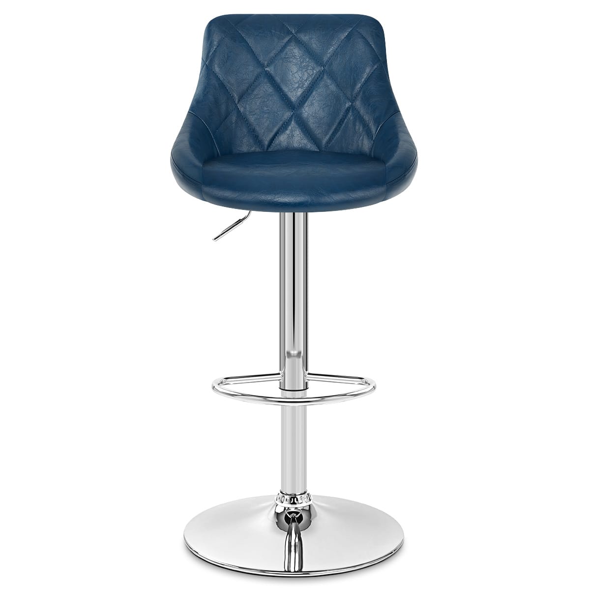 Kunstleder Barhocker - Hype Blau