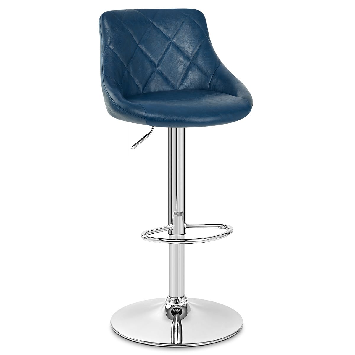 Kunstleder Barhocker - Hype Blau