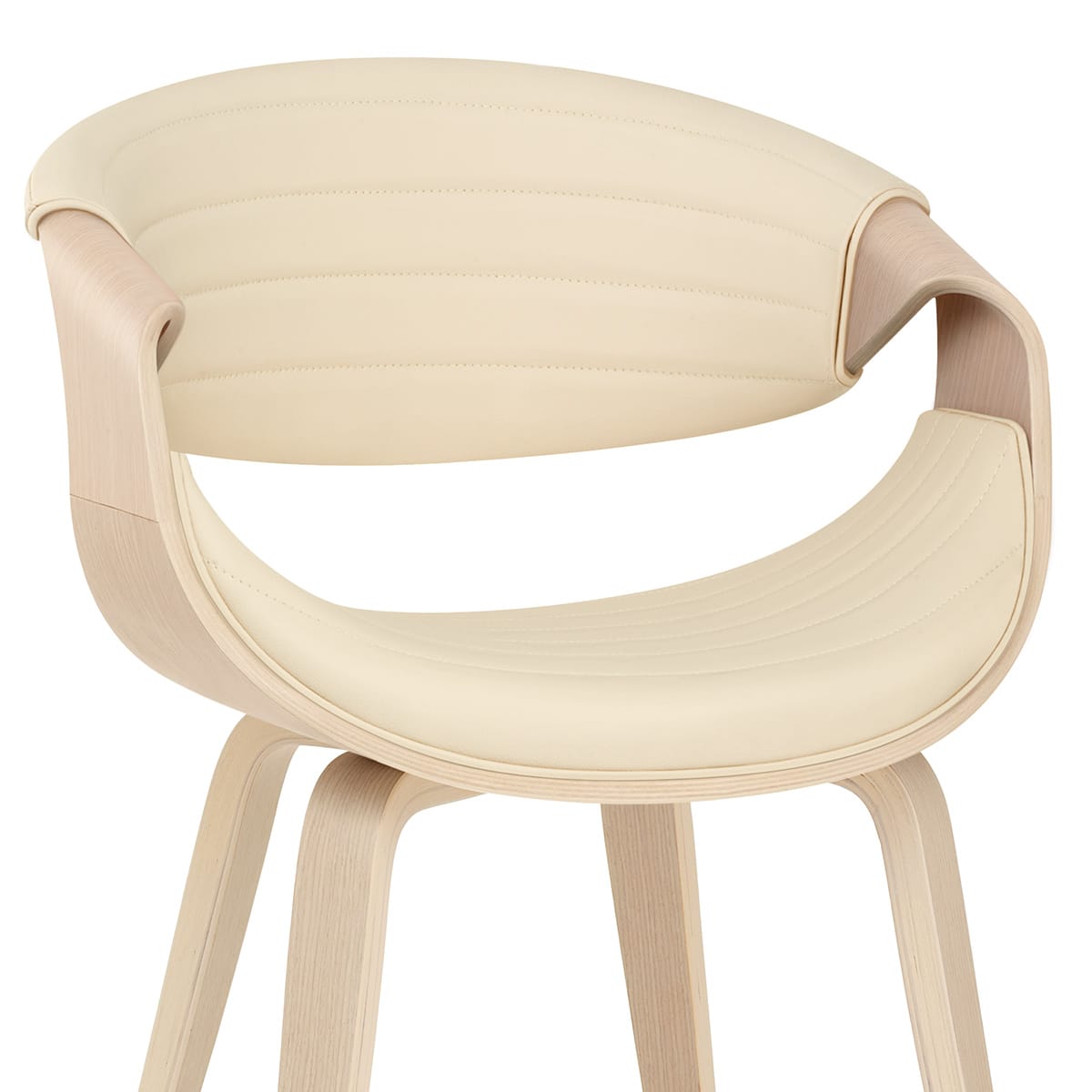 Esszimmerstuhl Kunstleder - Jefferson Beige