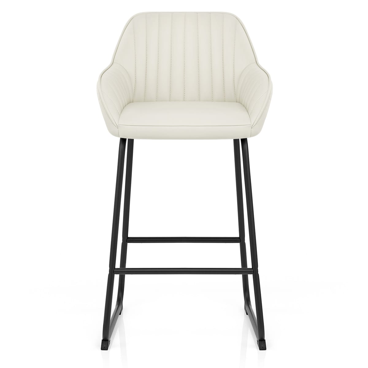 Echtleder Barhocker - Kanto Beige