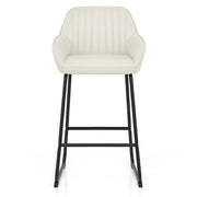Echtleder Barhocker - Kanto Beige