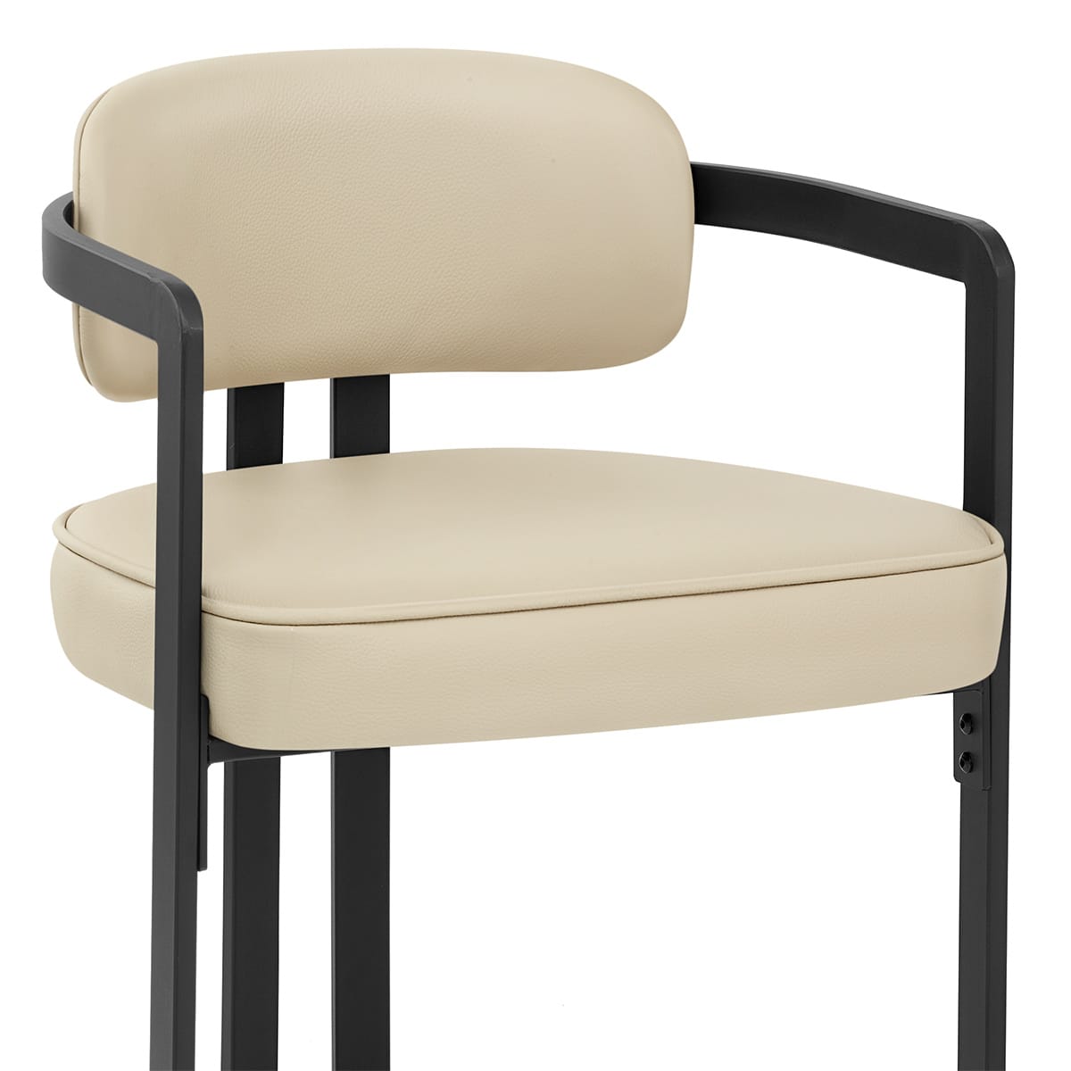 Echtleder Esszimmerstuhl - Kara Beige
