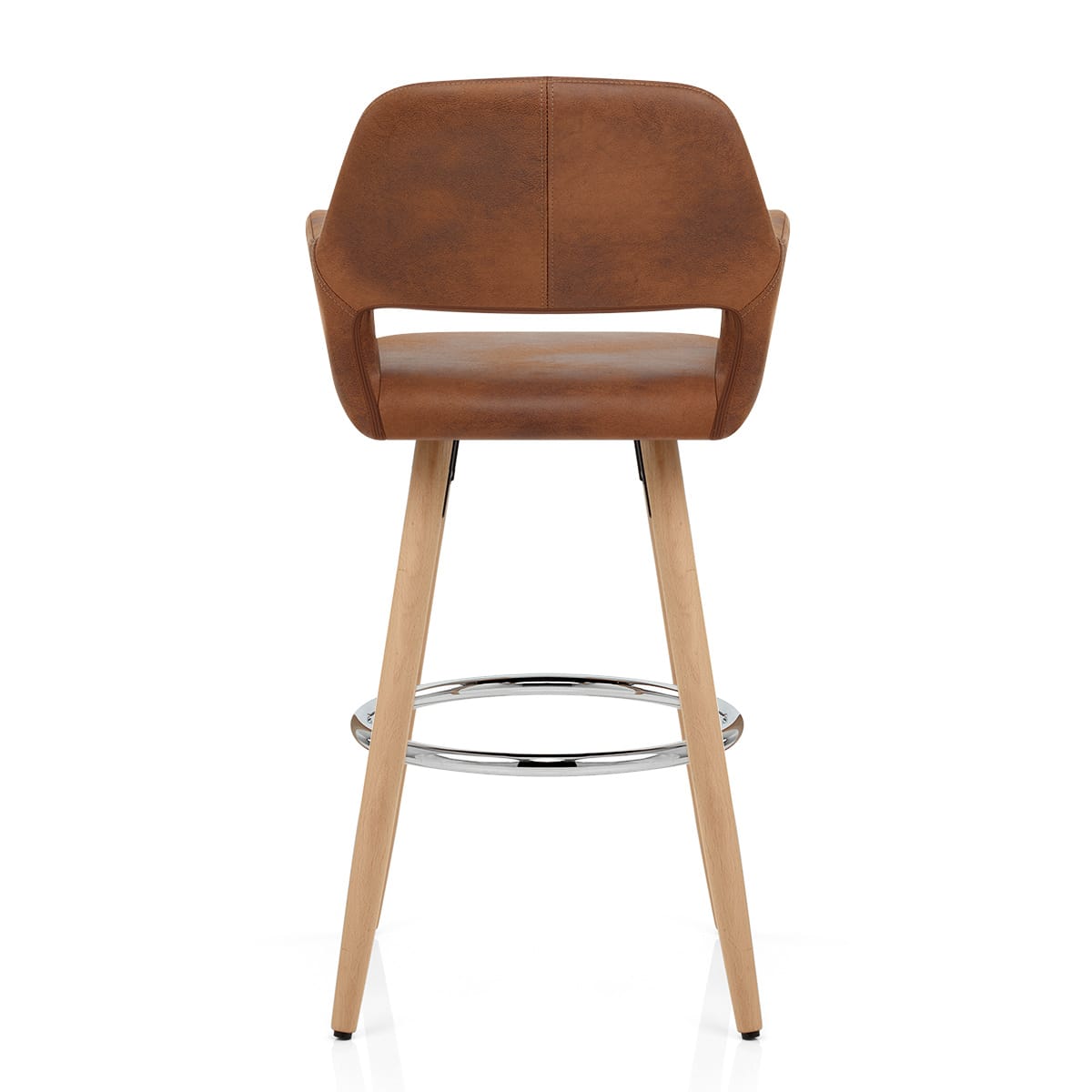 Kunstleder Barhocker Antik - Kite Braun
