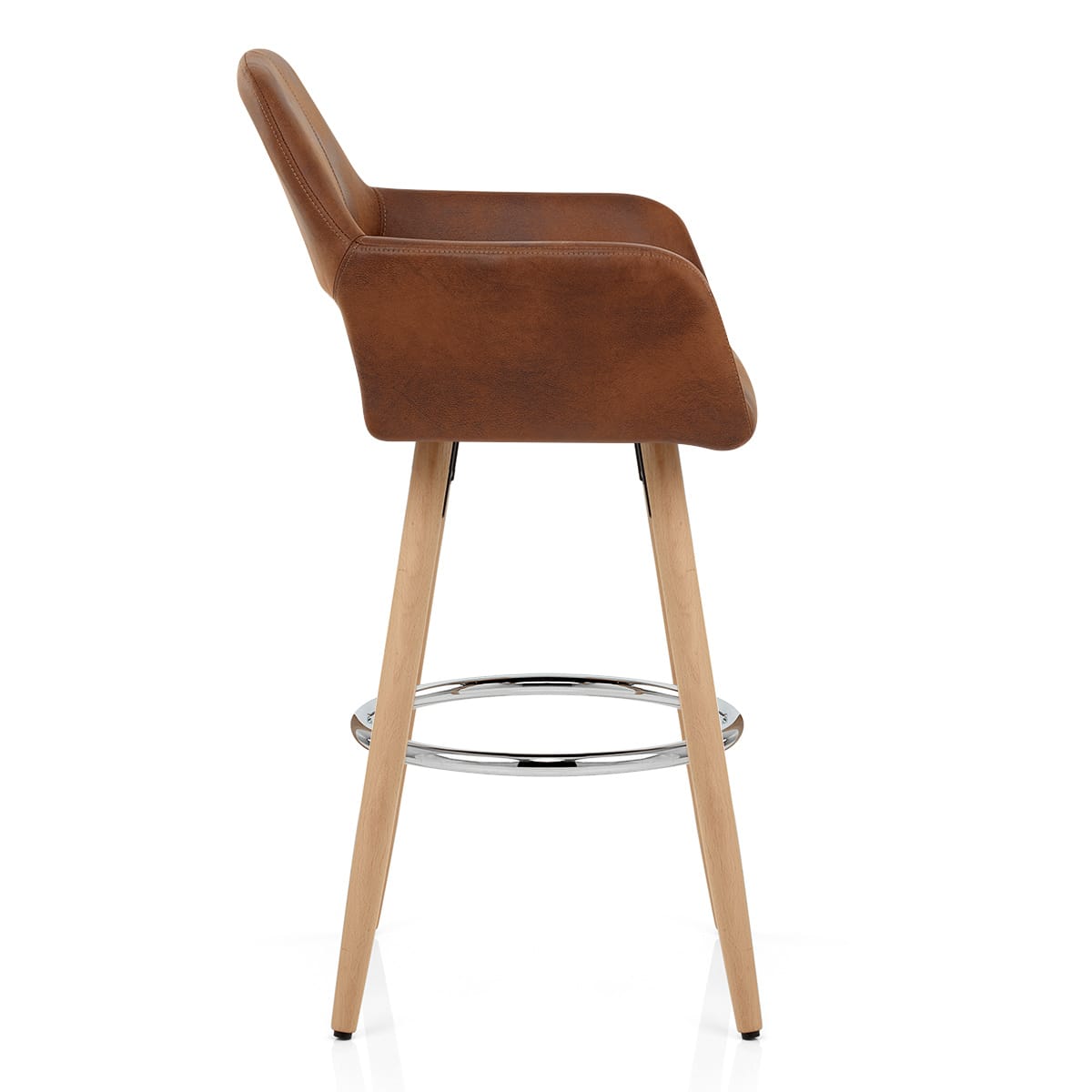 Kunstleder Barhocker Antik - Kite Braun