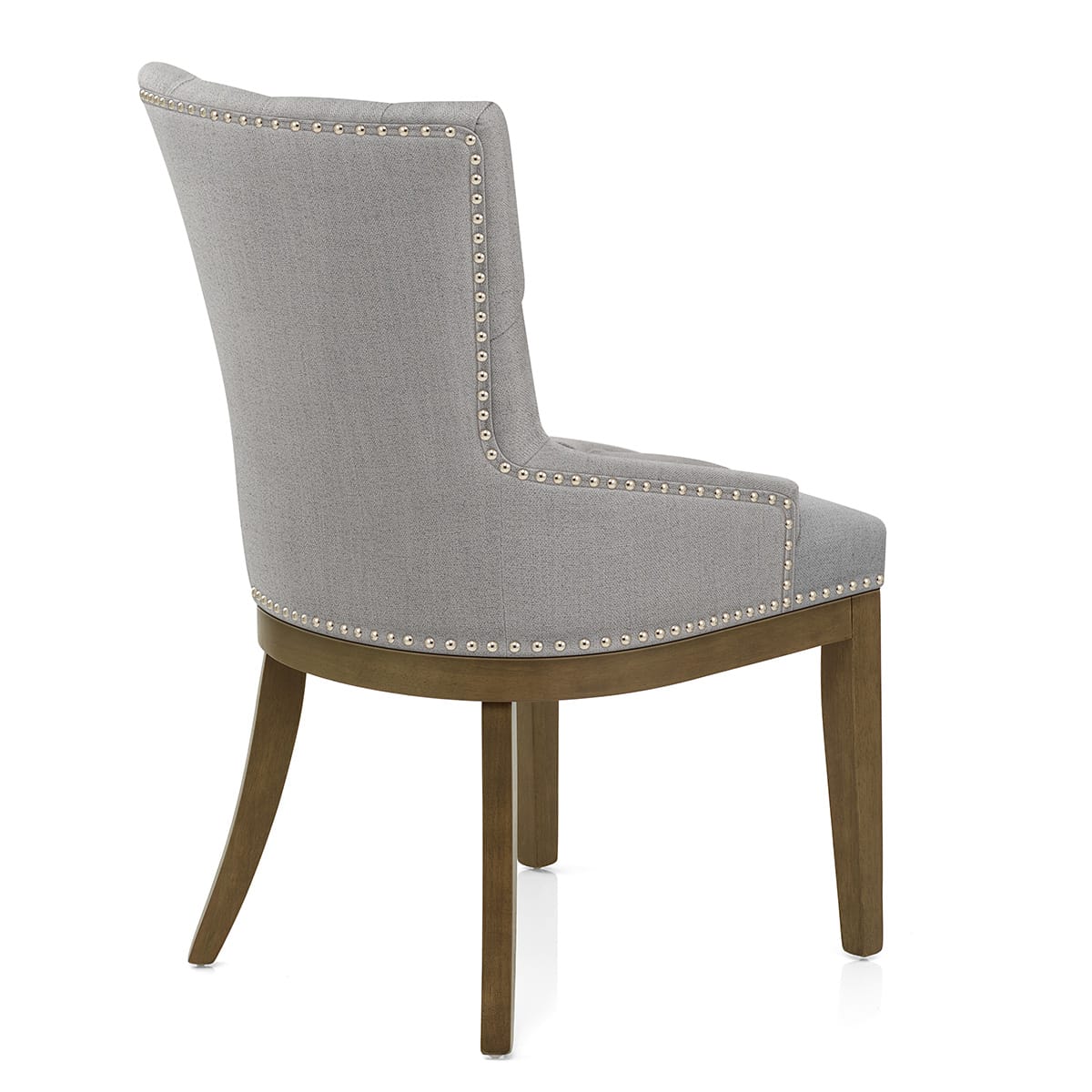 Sedia Tessuto Quercia - Knightsbridge Grigio