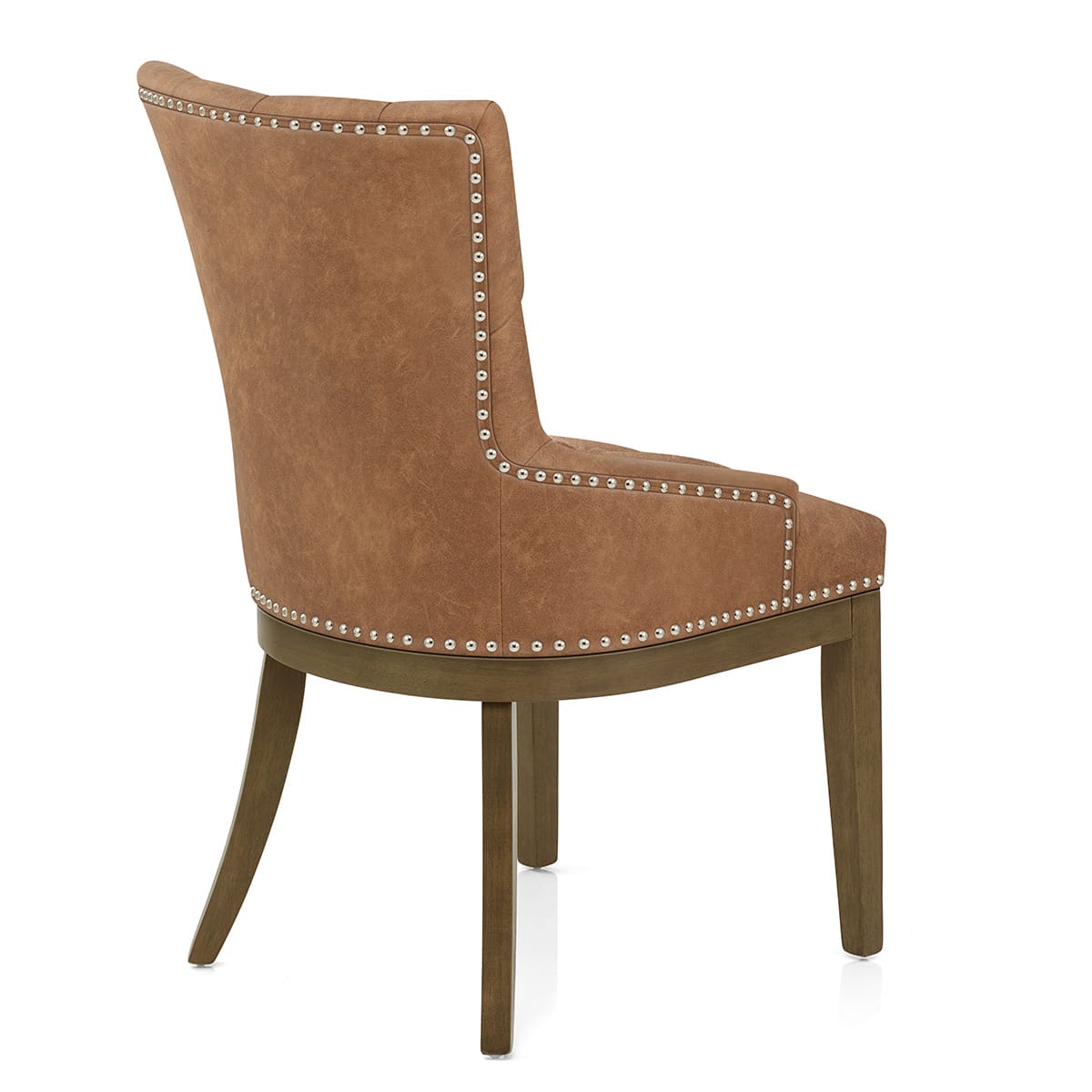 Sedia Ecopelle Quercia - Knightsbridge Marrone