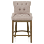 Stoffbarhocker - Knightsbridge Braungrau