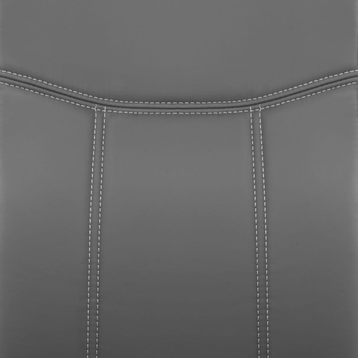 Kunstleder Stuhl - Lancaster Grau