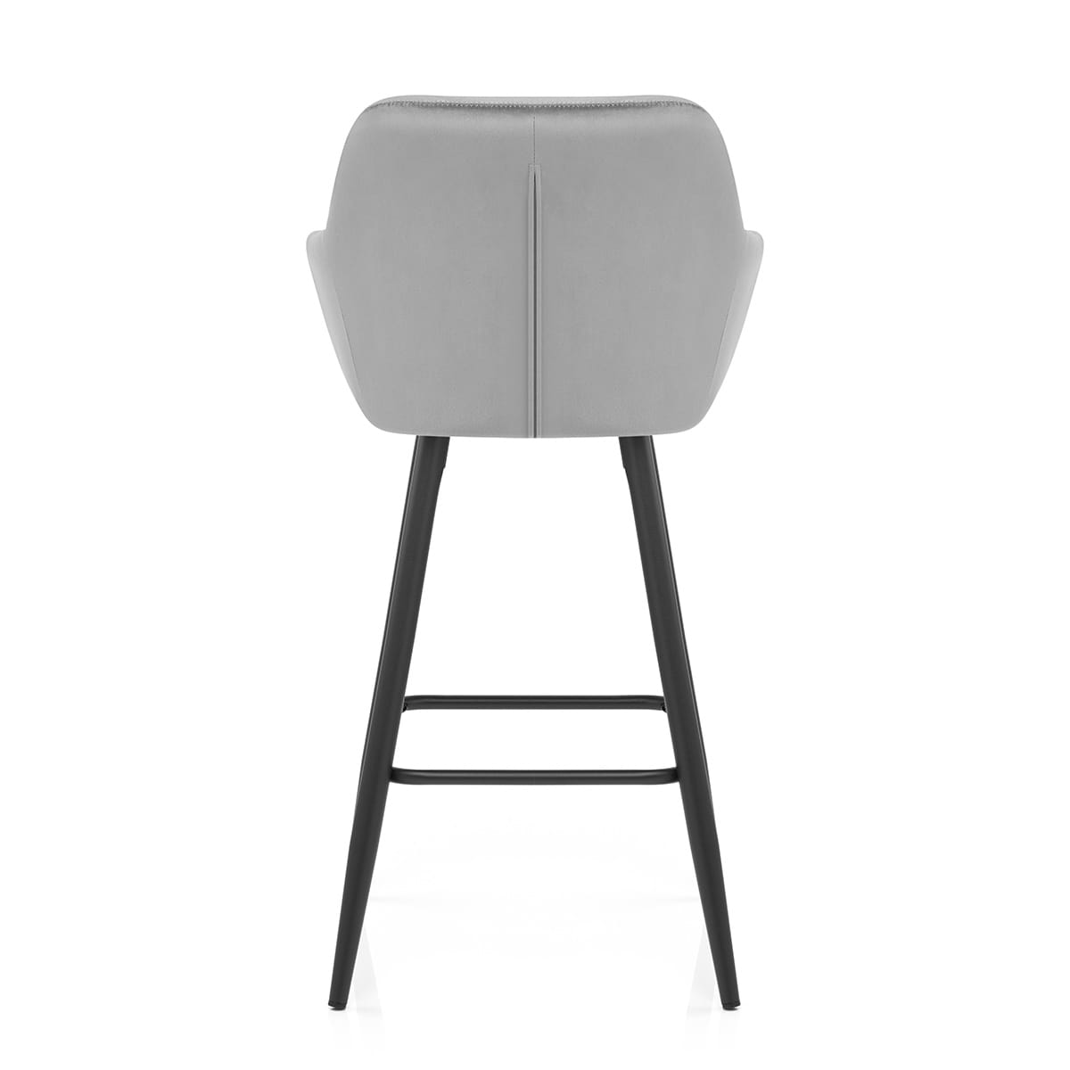 Samt Barhocker - Lanson Grau