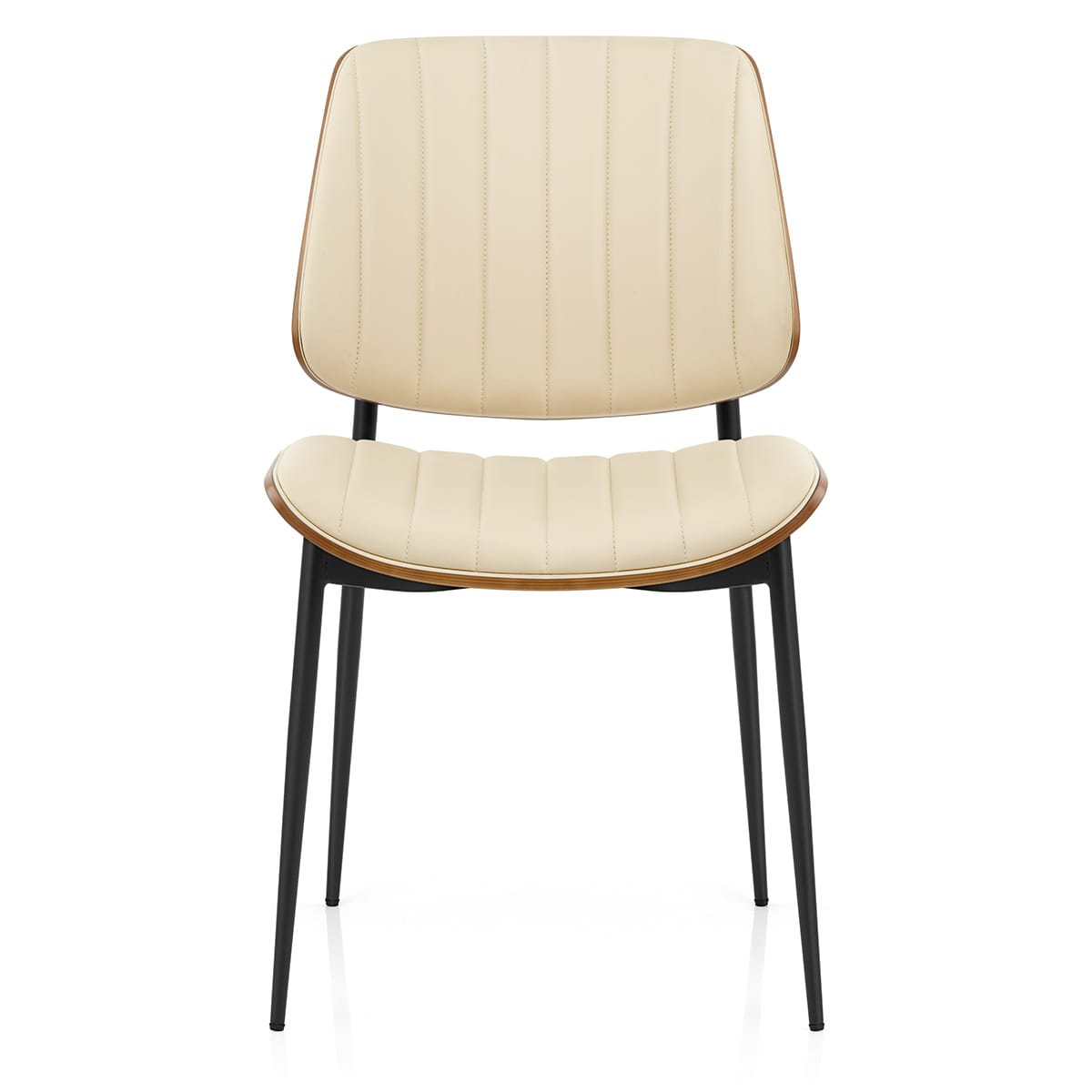 Esszimmerstuhl Kunstleder - Lara Beige
