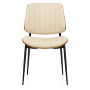 Esszimmerstuhl Kunstleder - Lara Beige