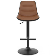 Barhocker Kunstleder - Lattice Braun