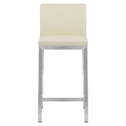 Kunstleder Barhocker Gebürstet - Leah Beige