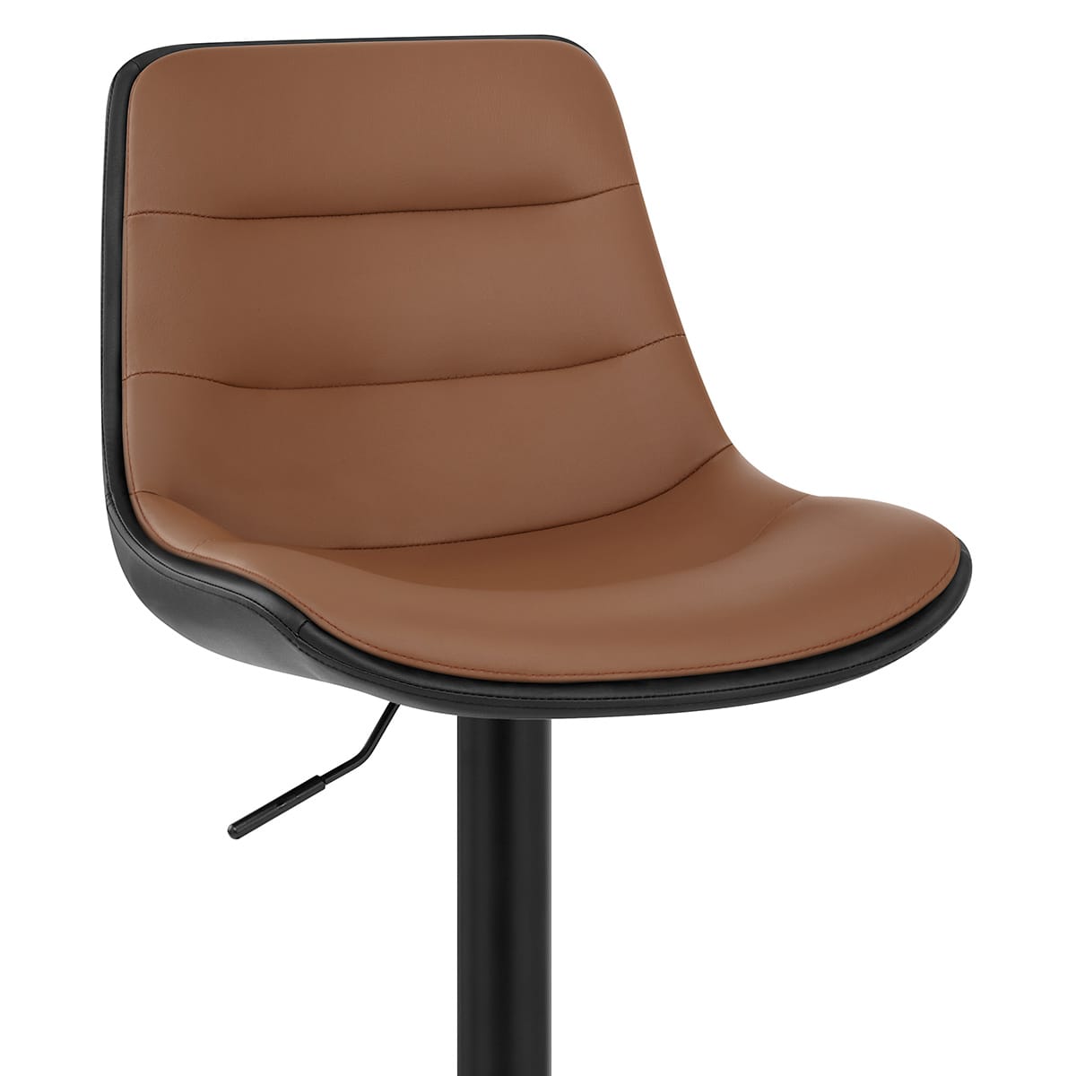 Barhocker Kunstleder - Lattice Braun