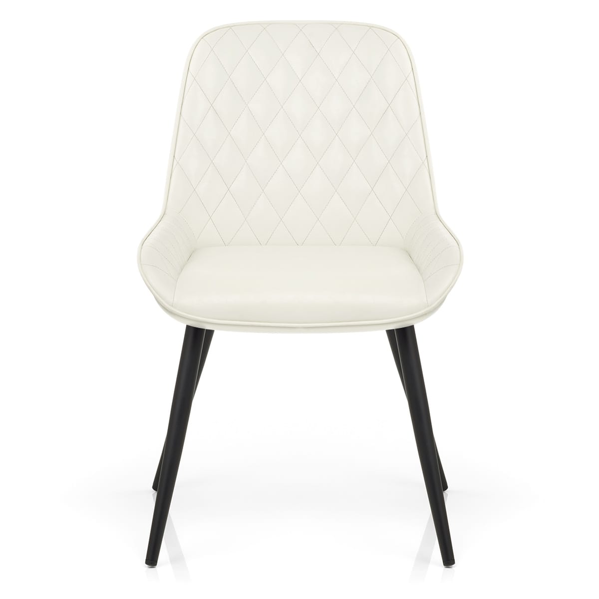 Kunstleder Esszimmerstuhl Antik - Lincoln Beige