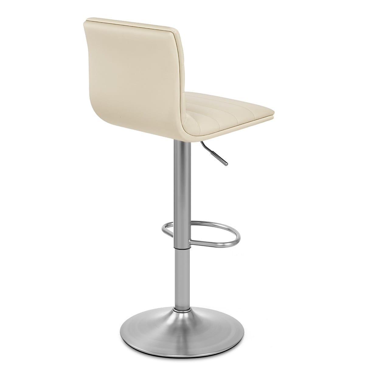 Kunstleder Barhocker Gebürstet - Linear Beige