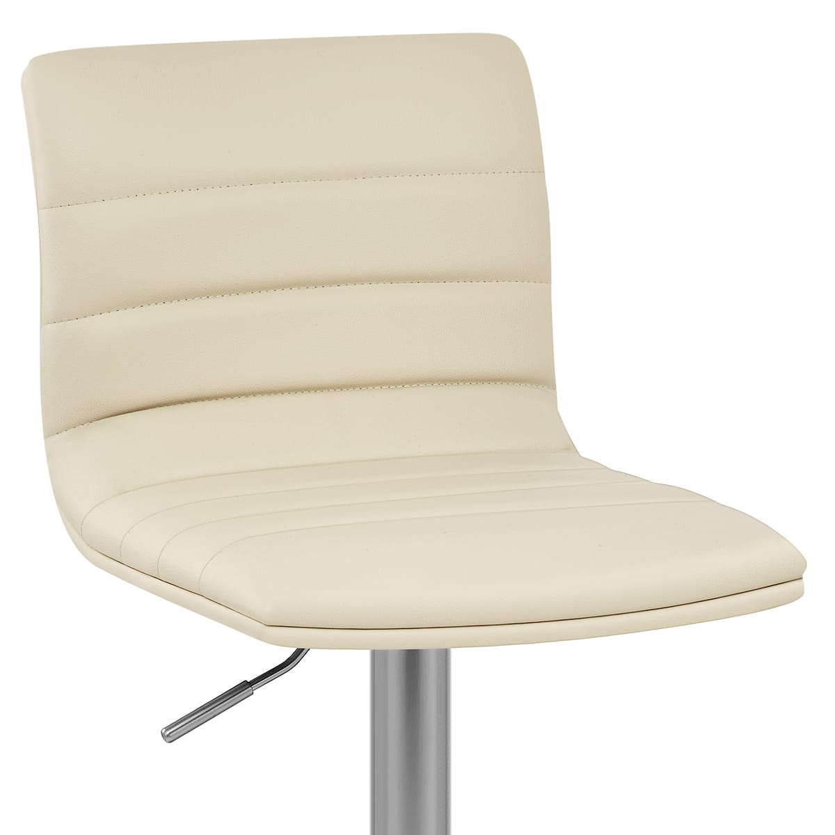 Kunstleder Barhocker Gebürstet - Linear Beige