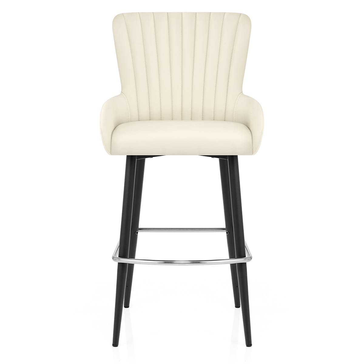 Barhocker Kunstleder - Lucia Beige