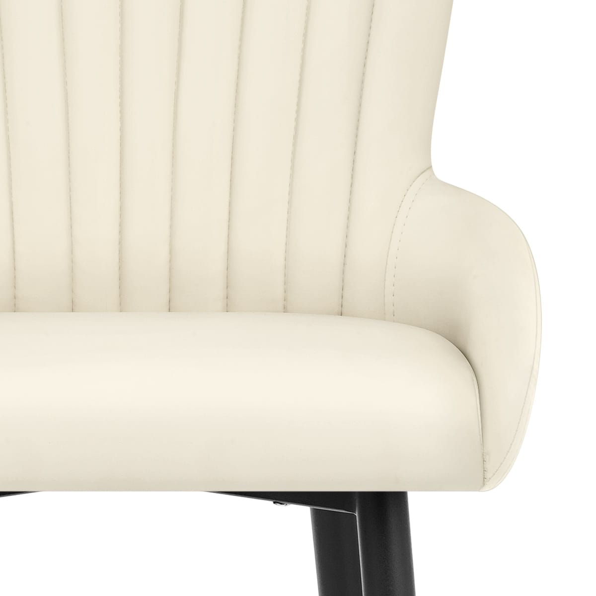 Barhocker Kunstleder - Lucia Beige
