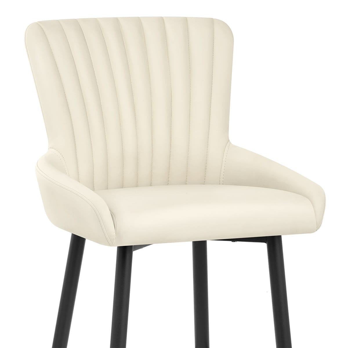 Barhocker Kunstleder - Lucia Beige