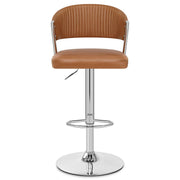Echtleder Barhocker - Lusso Braun