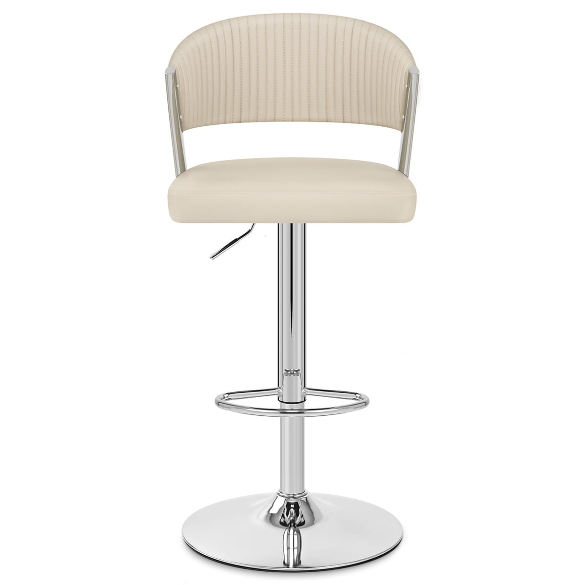Echtleder Barhocker - Lusso Beige