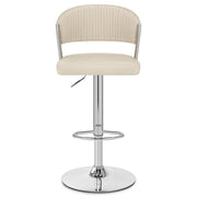 Echtleder Barhocker - Lusso Beige