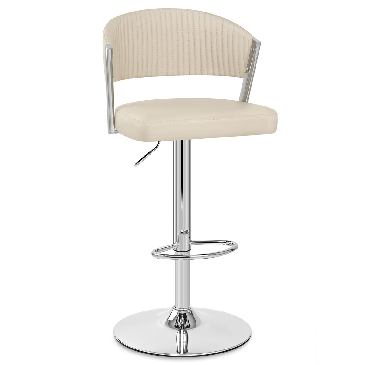 Echtleder Barhocker - Lusso Beige