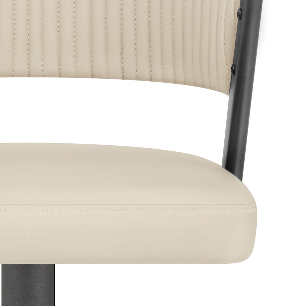 Graphit Barhocker Kunstleder - Lusso Beige