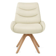 Esszimmerstuhl Echtleder - Madrid Beige