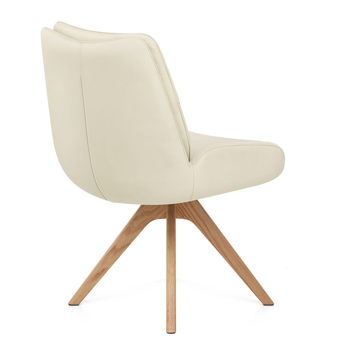 Esszimmerstuhl Echtleder - Madrid Beige