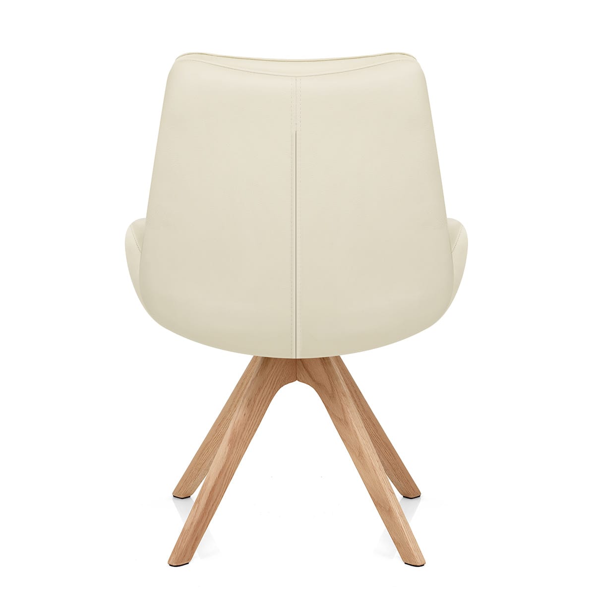 Esszimmerstuhl Echtleder - Madrid Beige