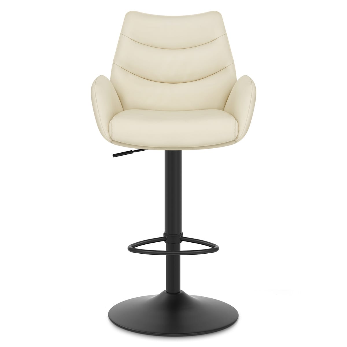 Barhocker Echtleder - Madrid Beige
