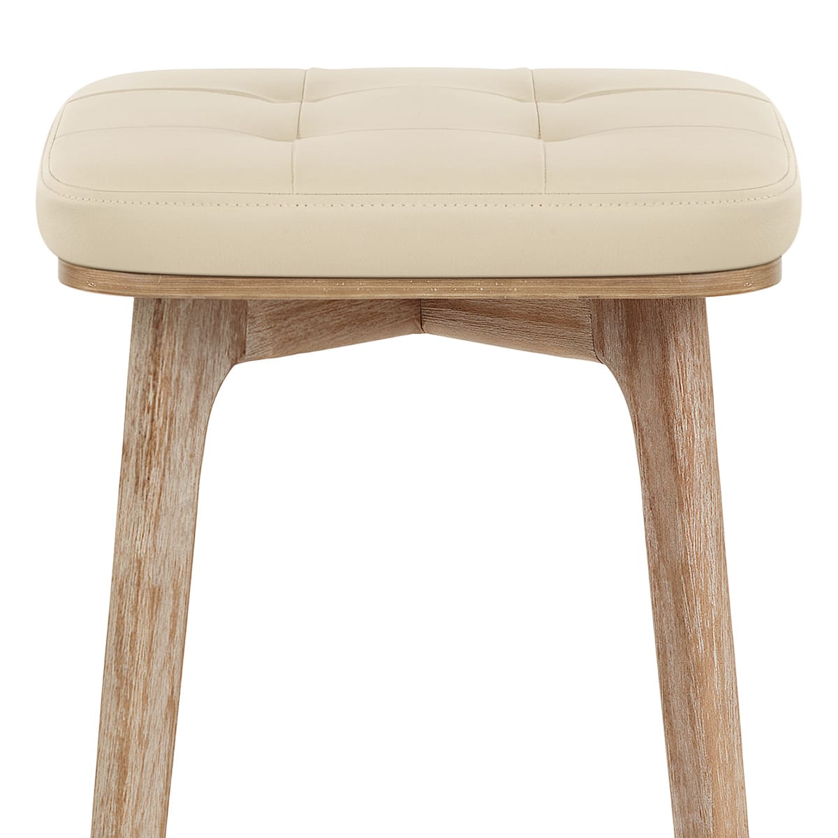 Holzbarhocker - Malmo Beige