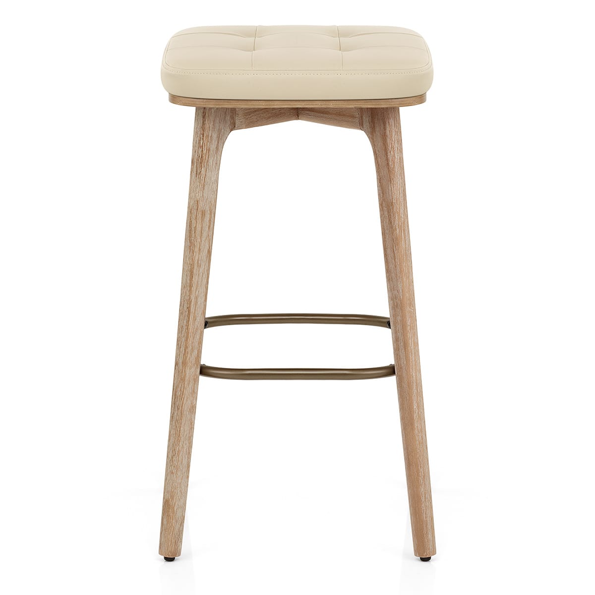 Holzbarhocker - Malmo Beige