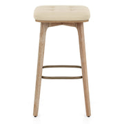 Holzbarhocker - Malmo Beige