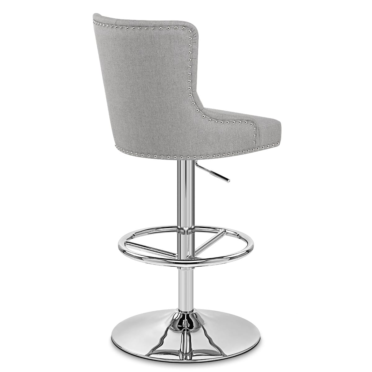 Stoff Barhocker - Manor Grau
