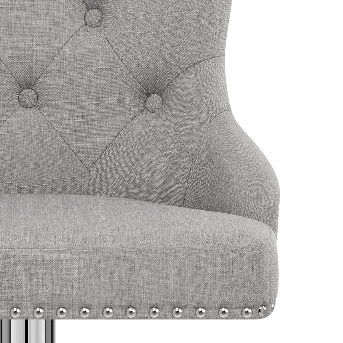 Stoff Barhocker - Manor Grau