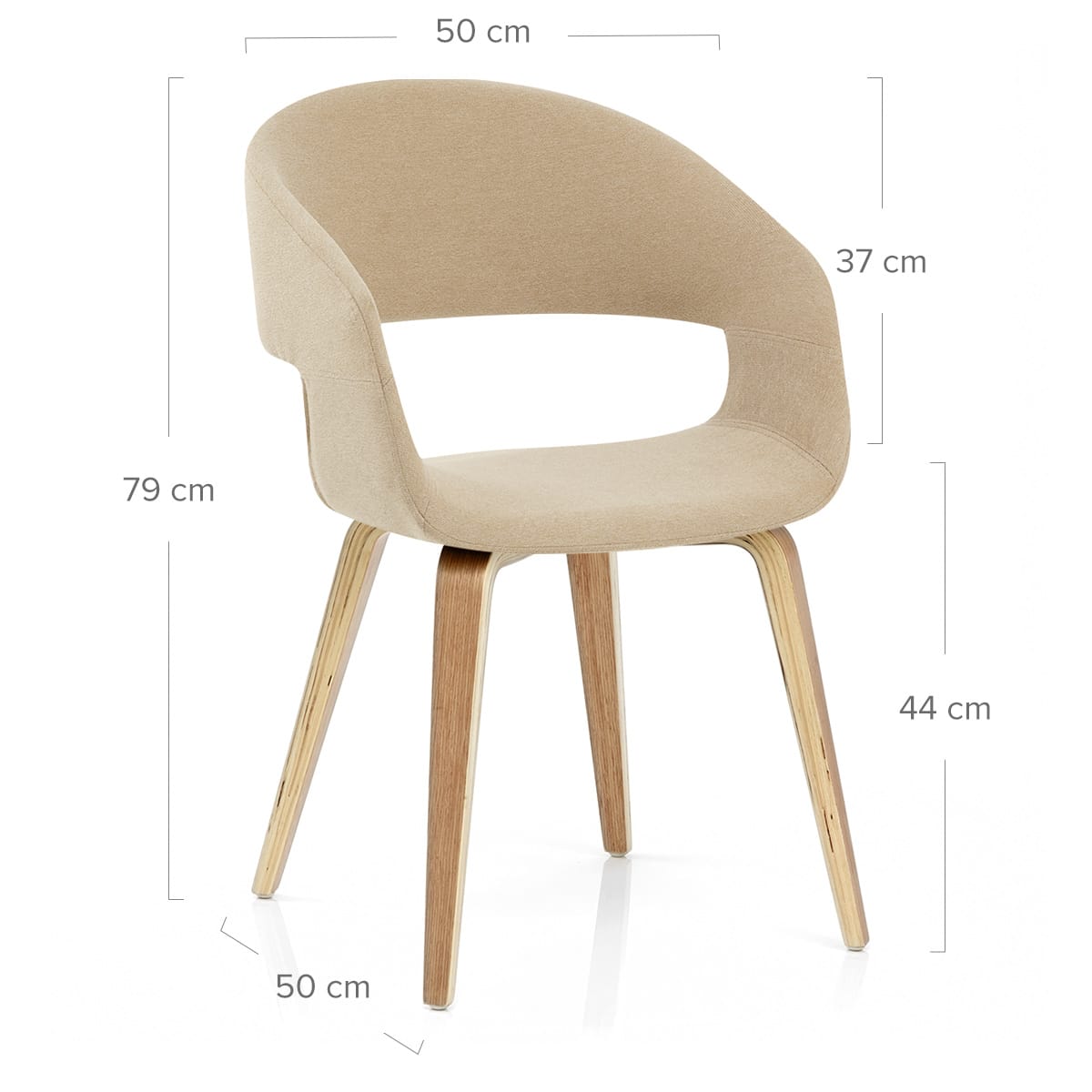 Sedia Tessuto Legno - Marcus Crema