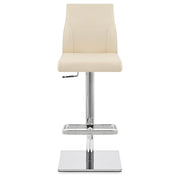 Echtleder Barhocker Chrom - Martello Beige