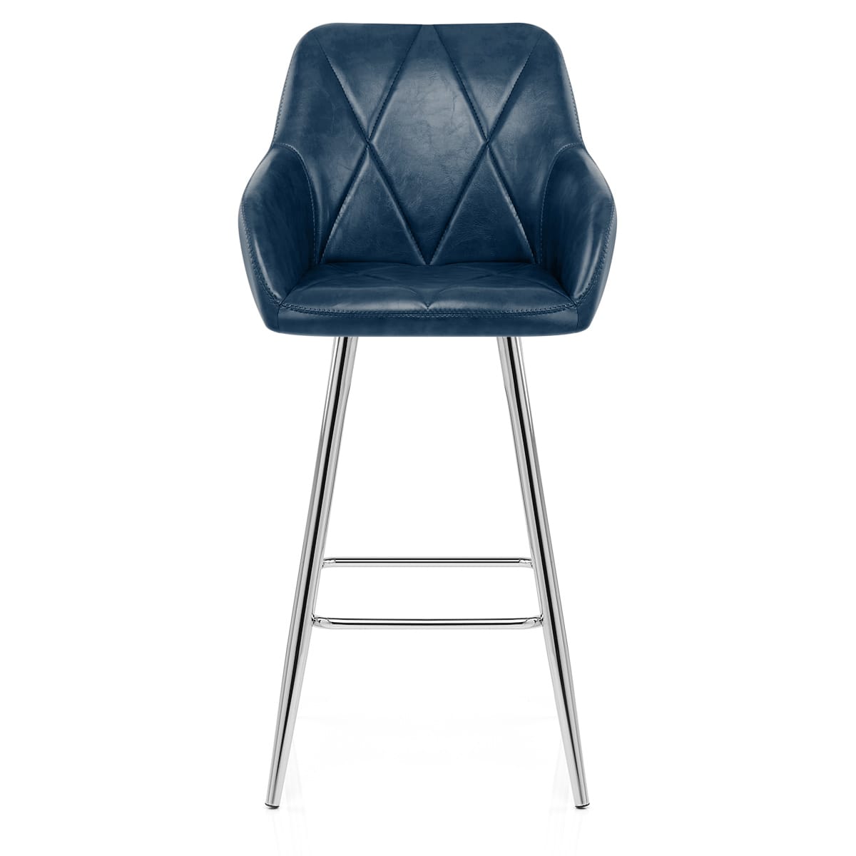 Sgabello Ecopelle Anticata - Mason Blu
