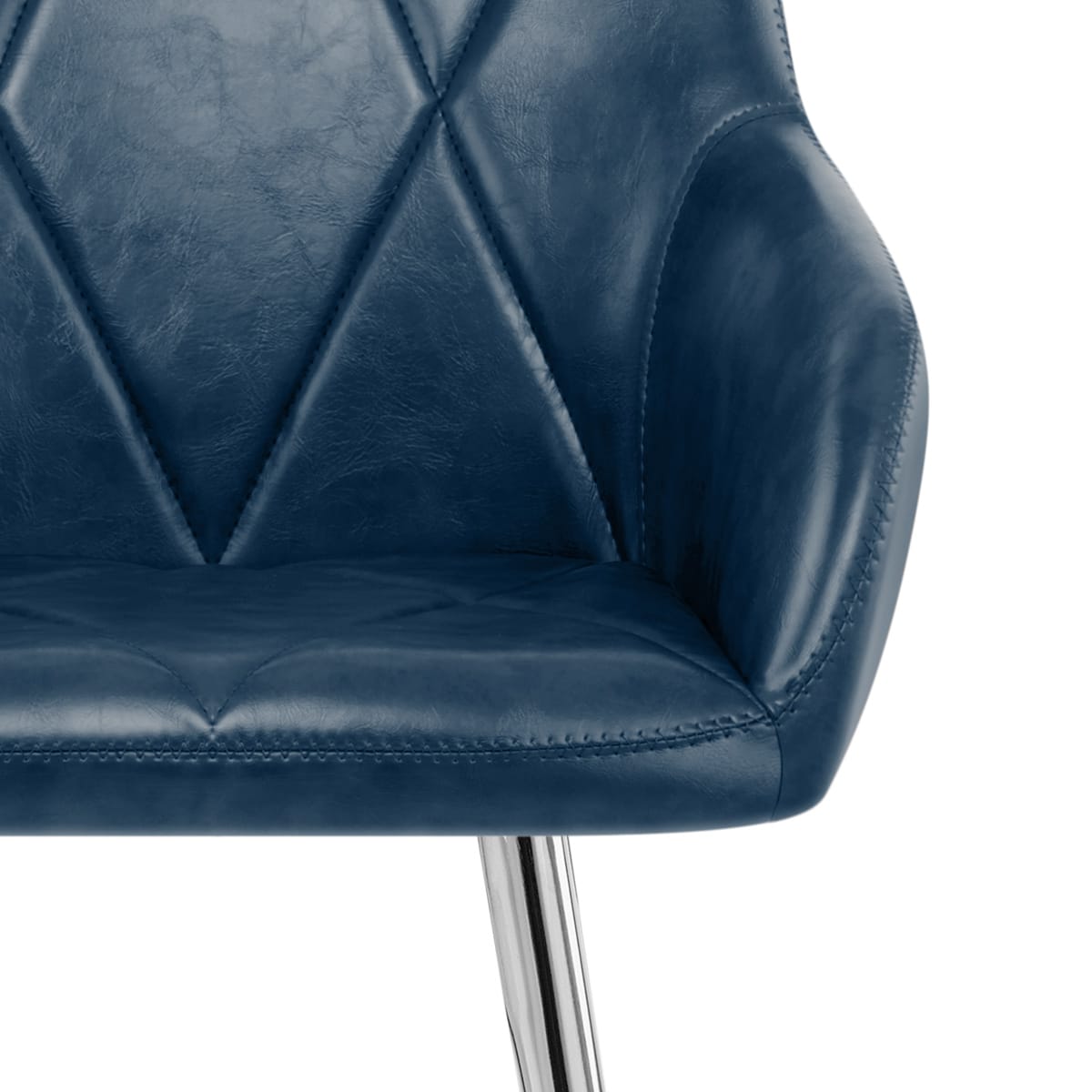 Sgabello Ecopelle Anticata - Mason Blu