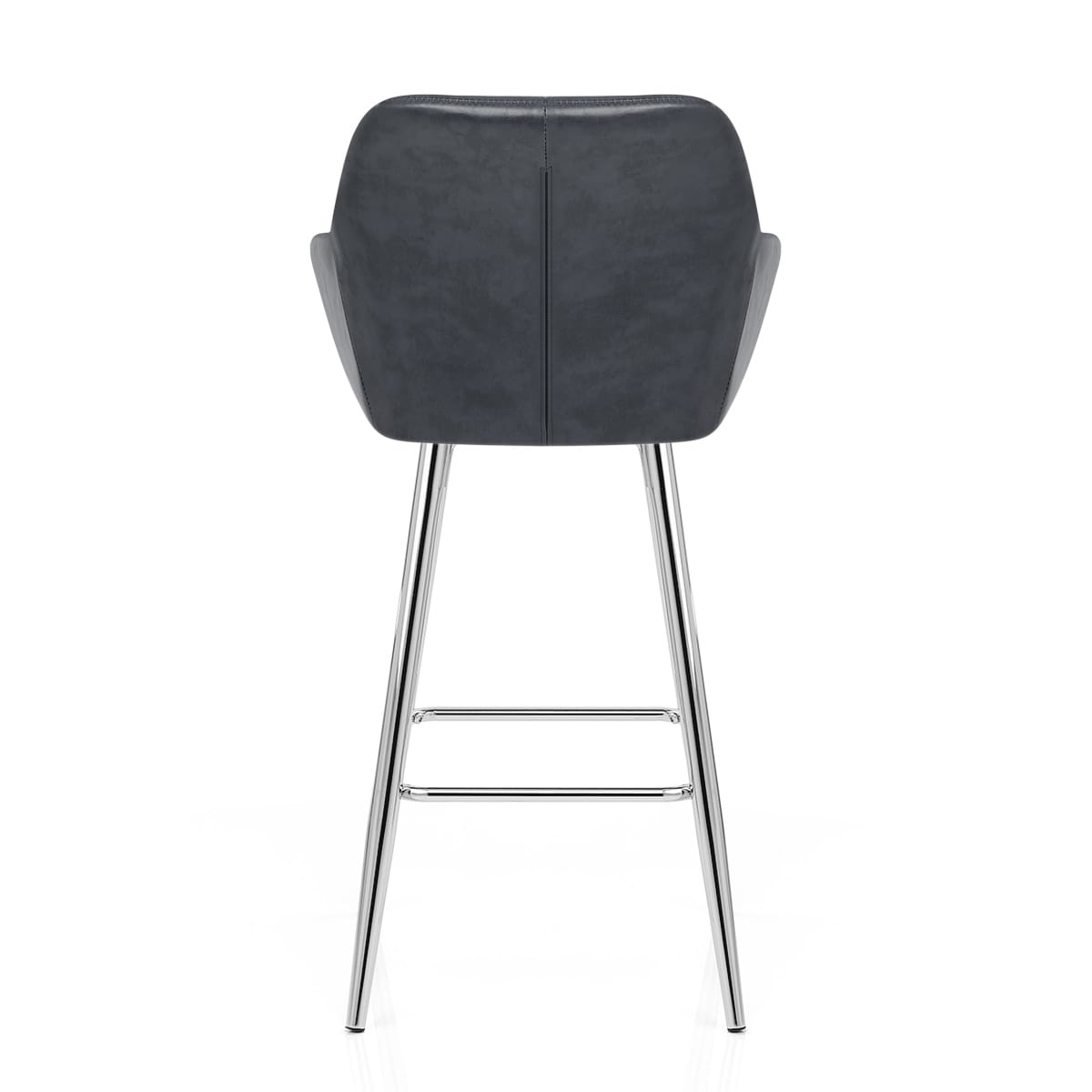 Sgabello Ecopelle Anticata - Mason Blu Scuro